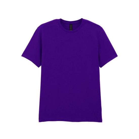 Футболка чоловіча 64000 Gildan® Softstyle™  Adult T-Shirt, колір purple фіолетовий - 64000-purple