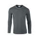 Футболка чоловіча 64400 Adult Long Sleeve T-Shirt, колір charcoal - 64400-charcoal