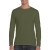 Футболка чоловіча 64400 Adult Long Sleeve T-Shirt, колір military green - 64400-military green Футболка чоловіча 64400 Adult Long Sleeve T-Shirt, колір military green - 64400-military green