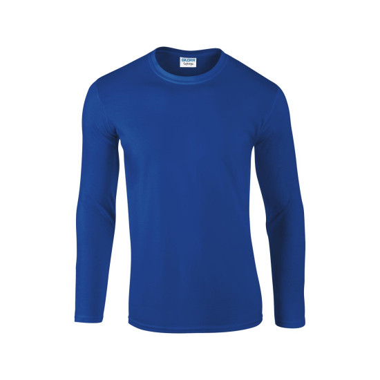 Футболка чоловіча 64400 Adult Long Sleeve T-Shirt, колір royal - 64400-royal