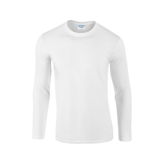 Футболка чоловіча 64400 Adult Long Sleeve T-Shirt, колір white - 64400-white