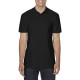 Футболка поло чоловіча 64800 Gildan® Softstyle™ Adult Double Piqué Polo, колір black - 64800-black