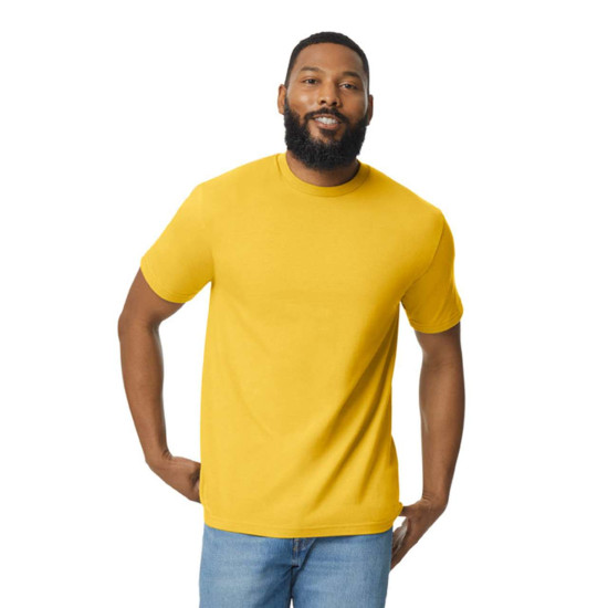 Футболка чоловіча 65000 Midweight Adult T-Shirt, колір daisy - 65000-daisy