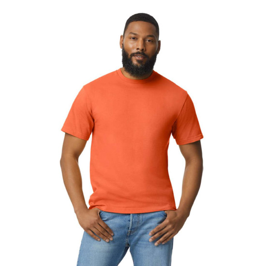 Футболка чоловіча 65000 Midweight Adult T-Shirt, колір orange - 65000-orange