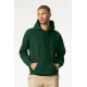 Толстовка unisex SF500 Midweight Fleece Adult Hoodie, колір forest green - SF500-forest green