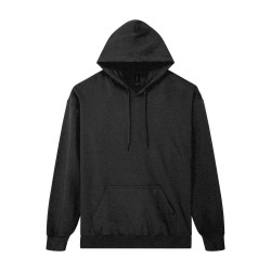 Толстовка unisex SF500 Midweight Fleece Adult Hoodie, колір Heather Black- SF500-Heather Black