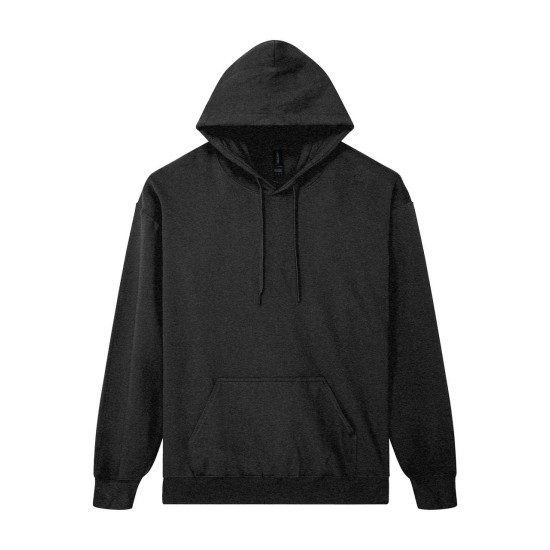 Толстовка unisex SF500 Midweight Fleece Adult Hoodie, колір Heather Black- SF500-Heather Black