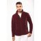 Толстовка чоловіча KA911 Kariban Falco micro polar coat, колір ash heather - KA911-ash heather