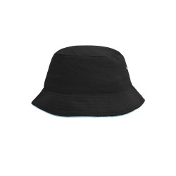 Панама Fisherman Piping Hat MB012, колір black/mint - MB012-black/mint