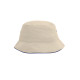 Панама Fisherman Piping Hat MB012, колір natural/navy - MB012-natural/navy