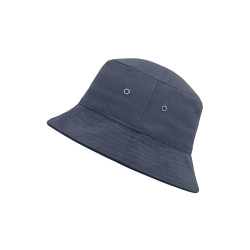 Панама Fisherman Piping Hat MB012, колір red/black - MB012-navy-navy