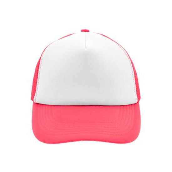 Кепка MB070, колір white/neon-pink - MB070-white/neon-pink