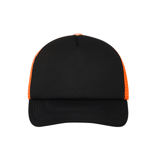 Кепка MB070, колір black/neon-orange - MB070-black/neon-orange