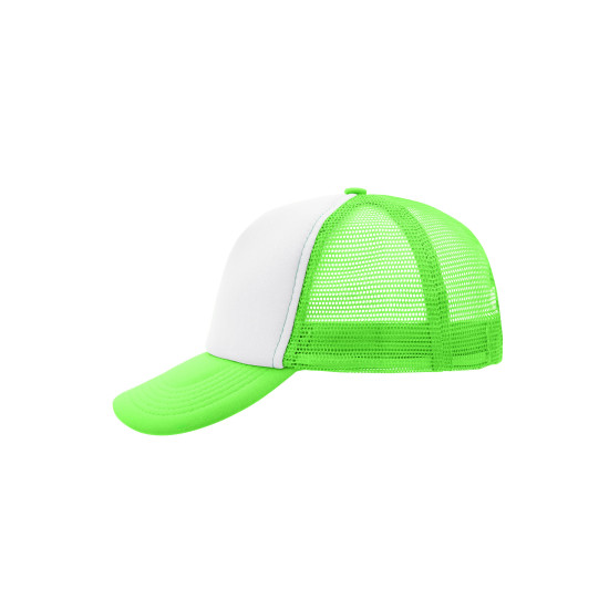 Кепка MB070, колір white/neon-green - MB070-white/neon-green