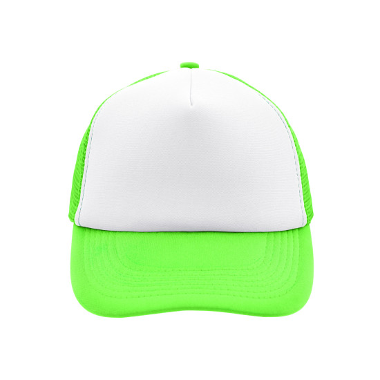 Кепка MB070, колір white/neon-green - MB070-white/neon-green