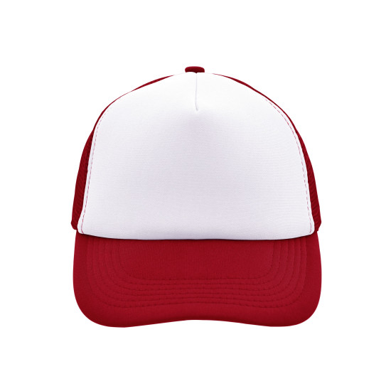 Кепка MB070, колір white-red - MB070-white-red