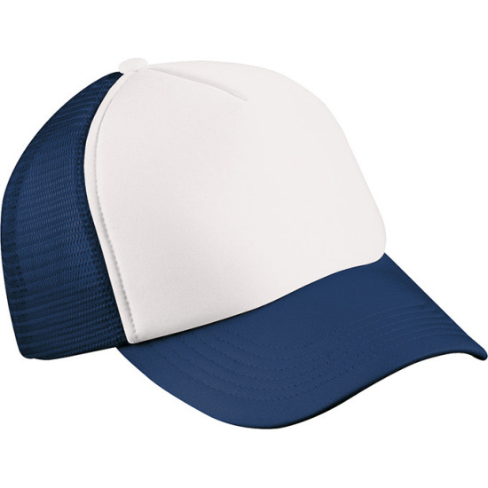 Кепка дитяча MB071, колір white-navy - MB071-white-navy