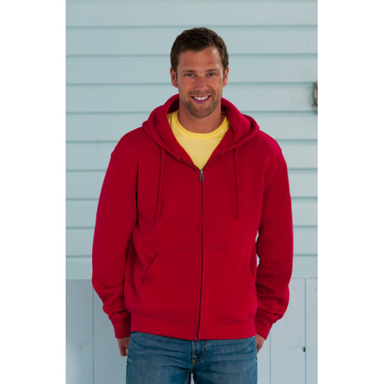 Толстовка чоловіча R-266M AUTHENTIC ZIPPED HOOD JACKET, колір CR - R-266M-0-CR