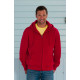 Толстовка чоловіча R-266M AUTHENTIC ZIPPED HOOD JACKET, колір CR - R-266M-0-CR